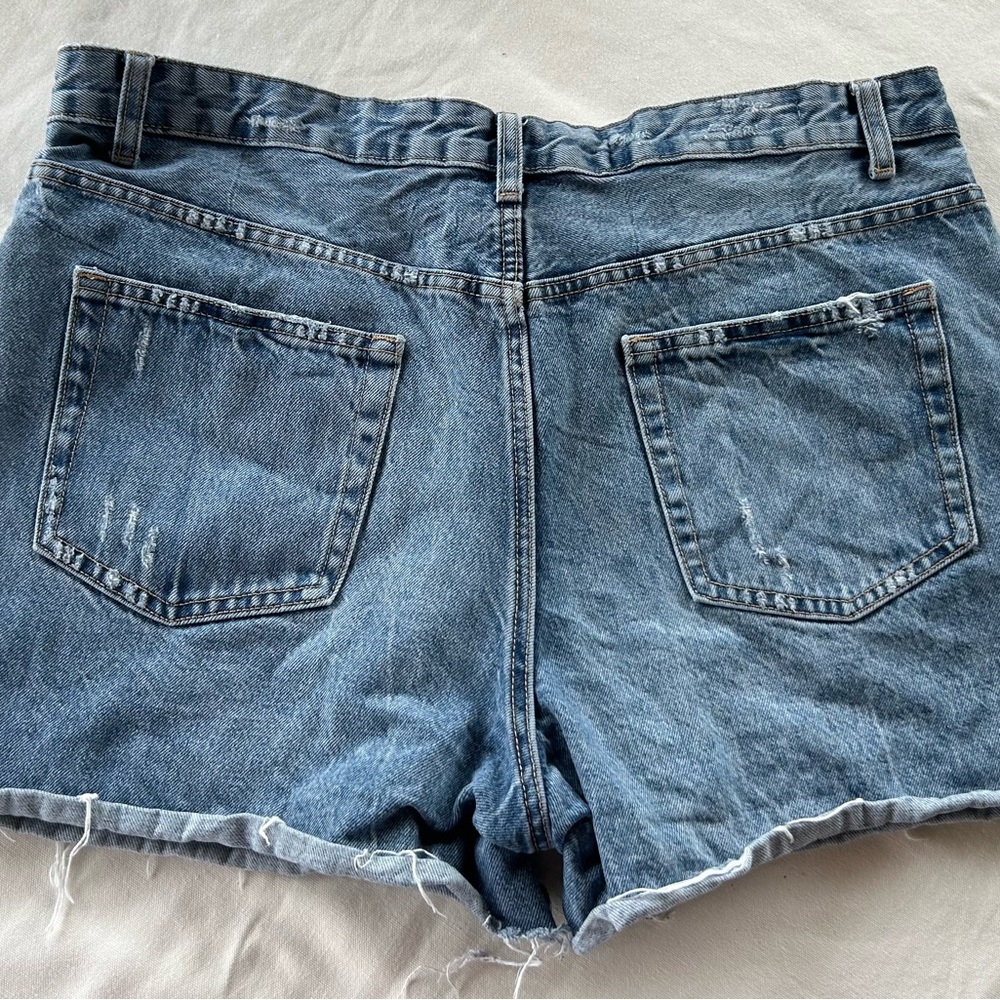 ZARA Denim Blue Women's Shorts